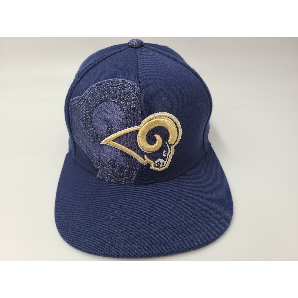 St Louis Rams Reebok Flex Fitted S-M Hat Cap Wool Blend Men Women‎ NFL Football